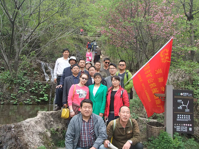 滎陽礦山機械廠春季旅游